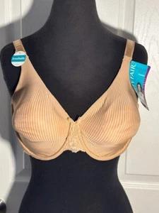 Vanity Fair 76063  Bra Breathable Full Coverage Underwire Tan 42C - Picture 1 of 7