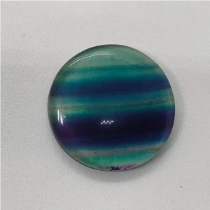 Piedra preciosa suelta cabujón fluorita púrpura natural para joyería 50 quilates ME-11850 - Imagen 1 de 3