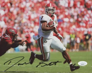 D'Andre Swift Signed Georgia Bulldogs 8x10 Photo JSA - Picture 1 of 1
