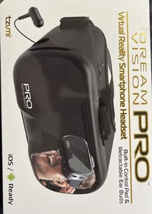 Tzumi Dream Vision Pro Virtual Reality Headset with Bluetooth - IOS Ready - Picture 1 of 7