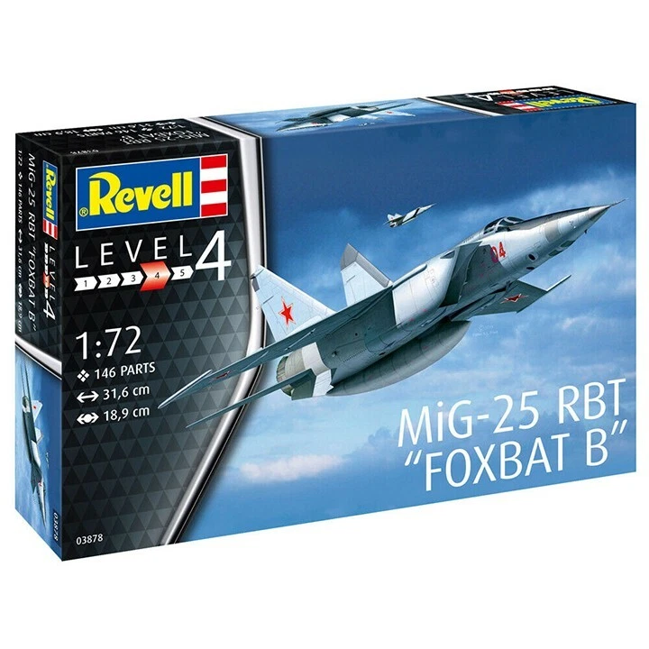 Revell #03878 1/72 MiG-25RBT Foxbat - Image 1 of 4