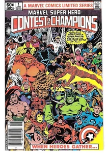 Marvel Super Hero Contest of Champions #1 (Marvel 1982) Heros Gather, VF/NM 9.0+ - Picture 1 of 16