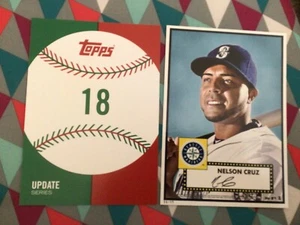 Nelson Cruz #18 Mariners 06/99 Made 2015 Topps 5x7 1952 Tribute Update Boomstick - Bild 1 von 1
