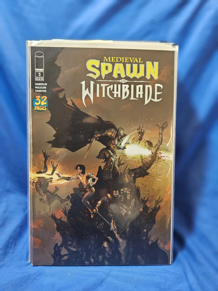Medieval Spawn and Witchblade #3 A Haberlin VF/NM 2018 - Image 1 of 1