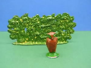 JOHILLCO VINTAGE 1950s LEAD FARM GARDEN SERIES BROWN OWL AND TIMPO HEDGE - Picture 1 of 6