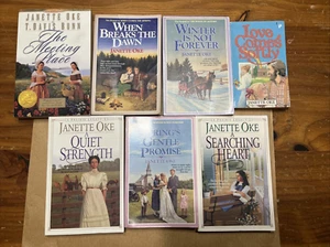 7 Janette Oke Books From Various Series - Picture 1 of 10