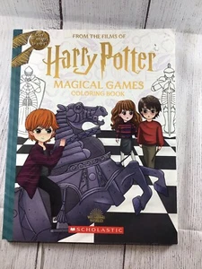Magical Games Coloring Book (Harry Potter) by Jenna Ballard (2023, Trade... - Picture 1 of 24