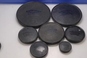 SCHNEIDER Optik Kreuznach Kunststoff Objektivdeckel Sortiment 7-teiliges Set - Original - Bild 1 von 2