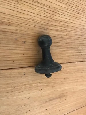 Antique Finial Brass Reclaimed Old Original G2 - Image 1 of 4