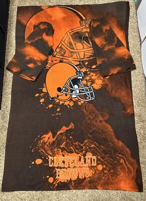NFL Northwest Branded-Cleveland Browns One Size Fits All-Snuggie Fleece Blanket - Image 1 of 4