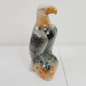 Eagle Figurine 7.5" Tall Porcelain Statue Made In Brazil - Picture 1 of 11