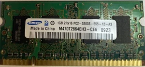 Samsung M470T2864EH3-CE6 1GB PC2-5300 DDR2-667MHz SODIMM - Afbeelding 1 van 2