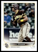 2022 Topps Series 1 #16 Tommy Pham    San Diego Padres