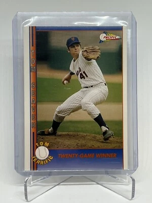 Pacific Tom Seaver #21 1992 Tom Terrific Foto 1 de 2