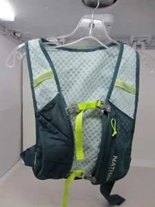 NEW NATHAN QuickStart 3.0 6L Running Vest One Size Fits Most Vest ONLY Green - Picture 1 of 6