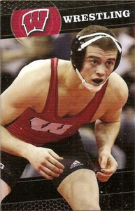 2014-15 Wisconsin Badgers Wrestling Pocket Schedule - Picture 1 of 2