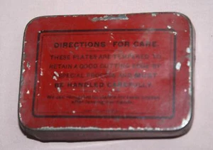 VINTAGE ADVERTISING STEWART HORSE CLIPPER PLATE & TIN / CAN TOP PLATE - Bild 1 von 5