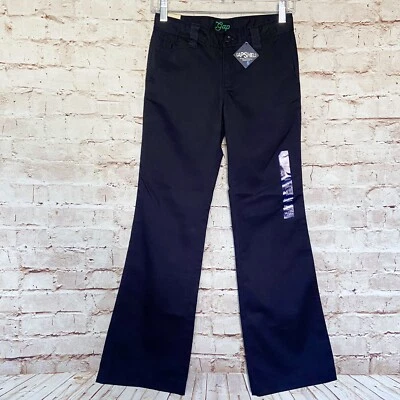 Gap Girls Vintage Slim Flare Chino Pants Size 14 Navy Blue NWT - Image 1 of 4