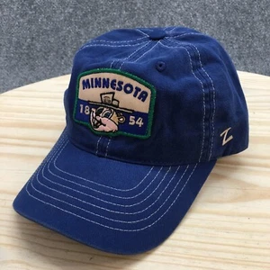 Minnesota 1854 Zephyr Baseball Cap Mens Blue OS Adjustable Embroidered Logo - Picture 1 of 13