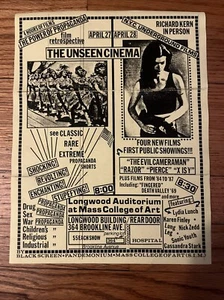Ungesehenes Kino der Übertretung Richard Kern Nick Zedd Lydia Mittagessen Sonic Jugend  - Bild 1 von 1
