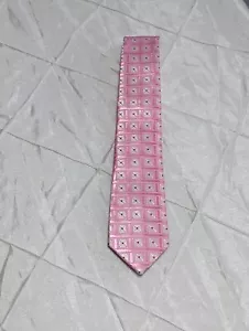 Corbata de seda informal para hombre color rosa, mejora tu look con rosa. - Imagen 1 de 3