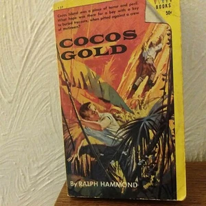 Cocos Gold by Ralph Hammond 1963 1st Prt VTG Mutany Adventure Paperback - Imagen 1 de 5