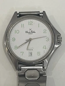 Reloj de cuarzo vintage Claude Helier clásico de moda para hombre - Imagen 1 de 4