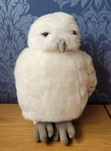 Warner Bros Harry Potter Hedwig Owl Hand Puppet Swivel Head Wizarding World - Foto 1 di 7