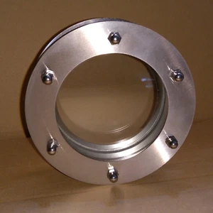 Bullauge 150mm flach Edelstahl, durchsichtiges Glas - Bild 1 von 6