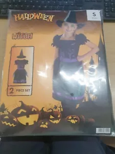 Disfraz de bruja de Halloween para niños - Juego de 2 piezas 4-6 años SOLO 6,49€ ENVÍO GRATUITO - Imagen 1 de 12