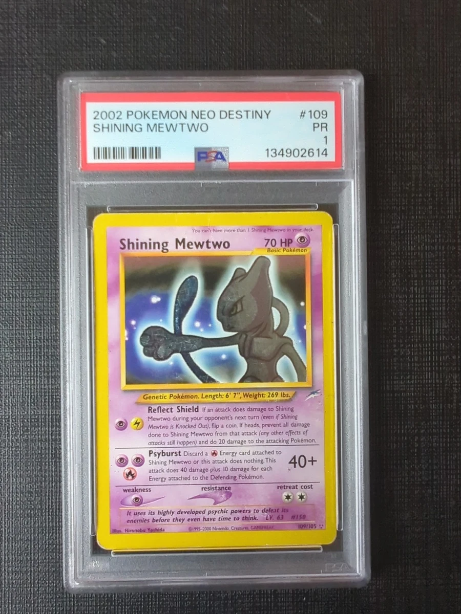 Shining Mewtwo 63/150 ポケモンカード Shining Mewtwo - Neo Destiny - Pokemon - TCGplayer.com