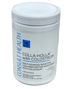 Consult Health Colla-Holla mit Kollostrum geschmacksneutral 30 Portionen - Ablaufdatum 11/2026 - Bild 1 von 11