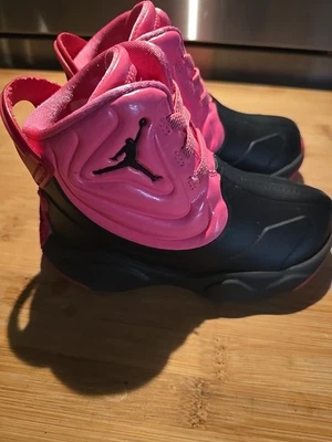 Nike Air Jordan Kids CT5799-600 Boots Sneakers Hyper Pink Black Size 8c Toddler  - Image 1 of 4