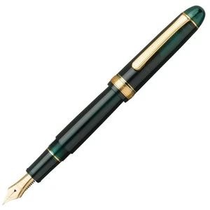 Platinum #3776 Century Fountain Pen EF Laurel Green Japan New - Picture 1 of 2