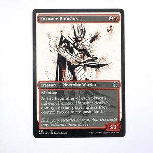 Furnace Punisher 291 - MTG -Phyrexia: All Will Be One - NM Foil (Showcase) - Picture 1 of 2