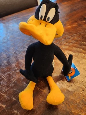 Peluche Pato Lucas con Etiqueta Looney Tunes WB De Colección 2001 Y2K Nanco Peluche 14" Foto 1 de 4