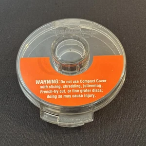 Cuisinart Compact Cover w/ Cap DLC-116GTX Food Processor Lid New - Picture 1 of 5