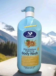 SKEENPOINT GLOW & RADIANCE BRIGHTENING BODY WASH (BLUE) 1000ml✅️ - Picture 1 of 3
