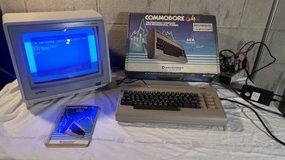 Retro REFURBISHED Commodore 64 In Box Matching SN Under 1000 SN READ Vintage C64 - Image 1 of 4