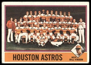 1976 Topps #147 Houston Astros / Bill Virdon Team Checklists - Picture 1 of 2
