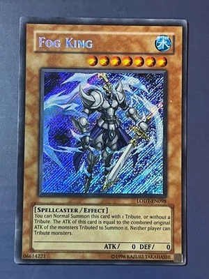 Yugioh Re della Nebbia LODT-EN098 Segreta Rara Illimitata MP/HP - Immagine 1 di 4