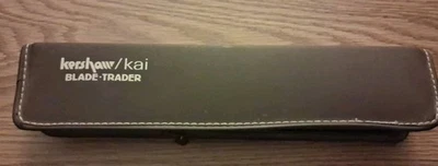 Kershaw Kai Blade Trader intercambiável 6 lâminas faca e cabo conjunto com estojo - Imagem 1 de 3