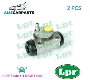 DRUM WHEEL BRAKE CYLINDER PAIR REAR 4586 LPR 2PCS NEW OE REPLACEMENT - Picture 1 of 5