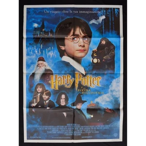 manifesto HARRY POTTER E LA PIETRA FILOSOFALE J K Rowling Daniel Radcliffe A286 - Imagen 1 de 3