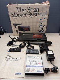 SEGA Master System Console System CIB Complete in Box W/ Styrofoam TESTED