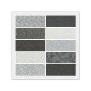 WEICHER SCHWARZ GRAU WEISS 100% Baumwollstoff - 10 FAT QUARTERS, 20 Streifen JELLY ROLL - Bild 1 von 13