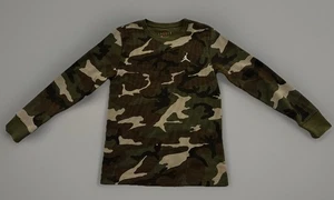 Nike - Jordan - Camouflage - Green - Youth/Kids Size Medium - Long Sleeve Shirt - Picture 1 of 8