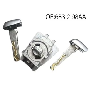 Door Lock Cylinder with Key Fitment for Jeep For Compass Front Left Side - Picture 1 of 12