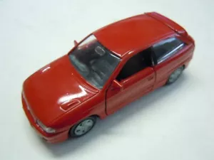 Raro: Opel Astra F GSI rojo de Gama en 1:43 nuevo embalaje original - Imagen 1 de 2