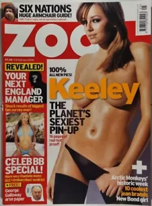 Very Rare Zoo Magazine Keeley Hazel 3rd - 9th February 2006 16 pages of Keeley - Picture 1 of 1